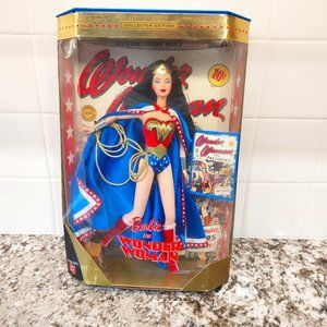 Barbie as Wonder Woman 1999 edition New in Box Some damage to box